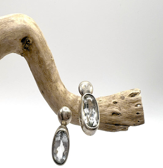 Pendientes de Prasiolita