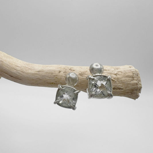 Pendientes de Aguamarina