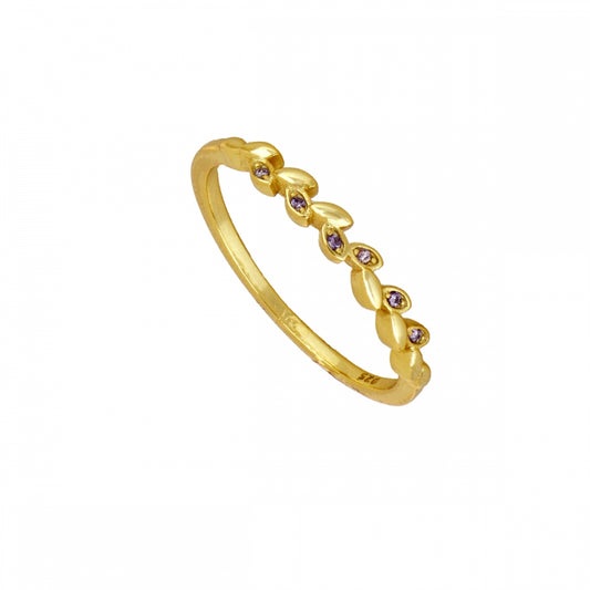 Anillo Hojas
