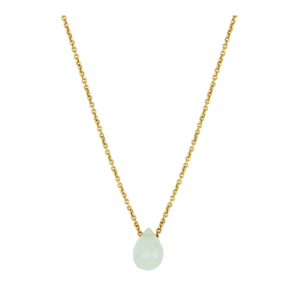 Collar Gota Amazonita