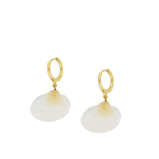 Pendientes Caracola Natural