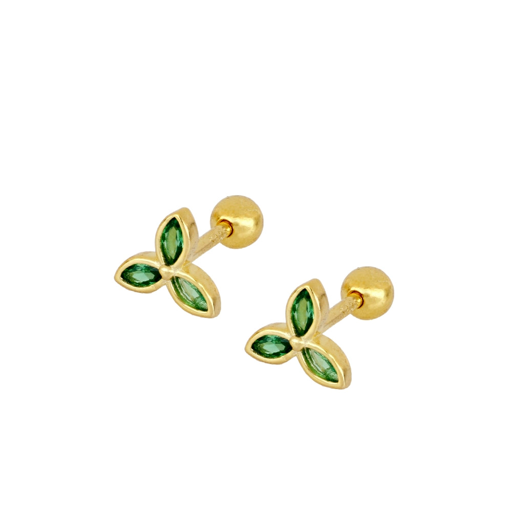 Pendientes Flor Pétalos Margarita