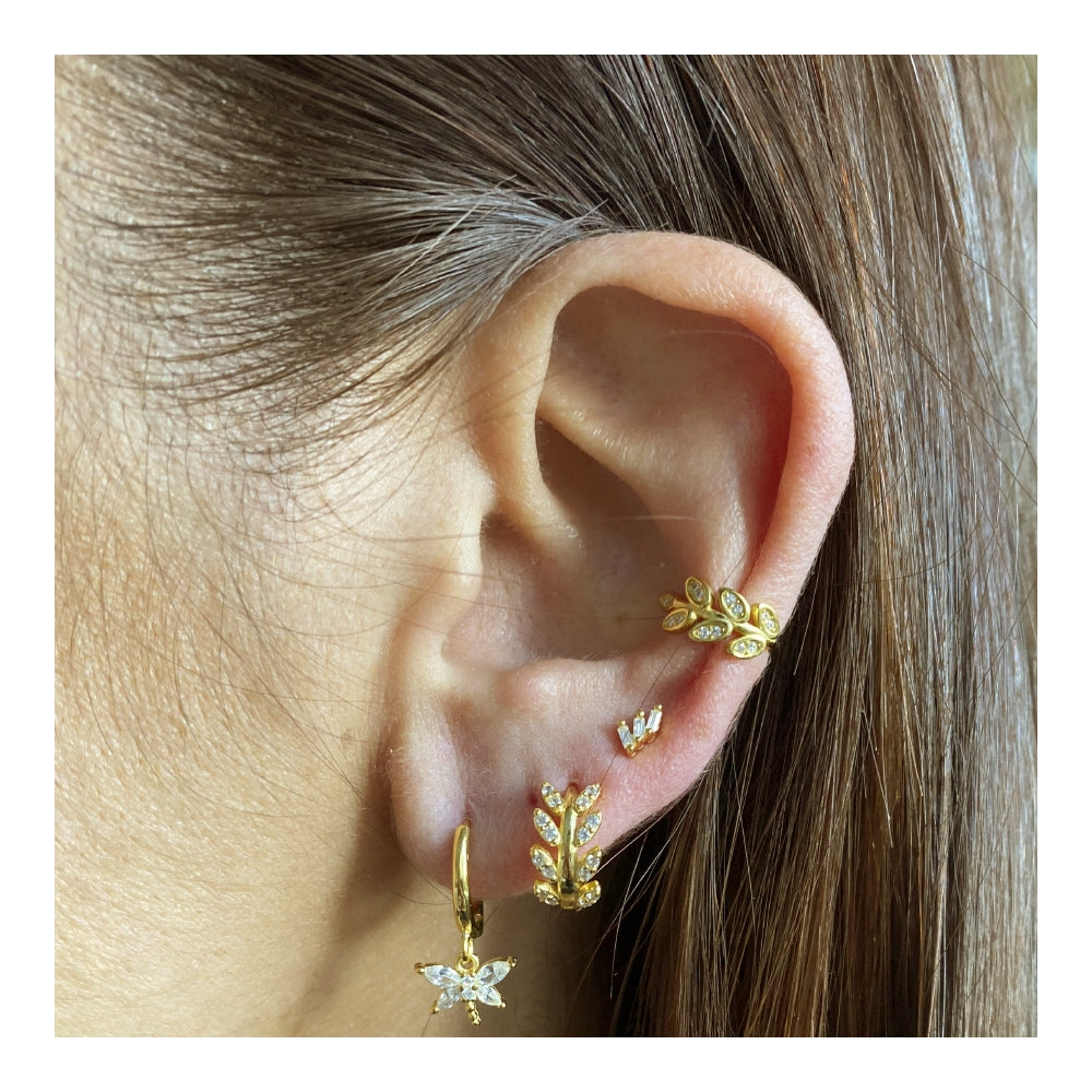 Pendientes Hojas de Laurel