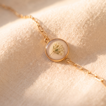 Baby Breath | Brazalete Minimalista