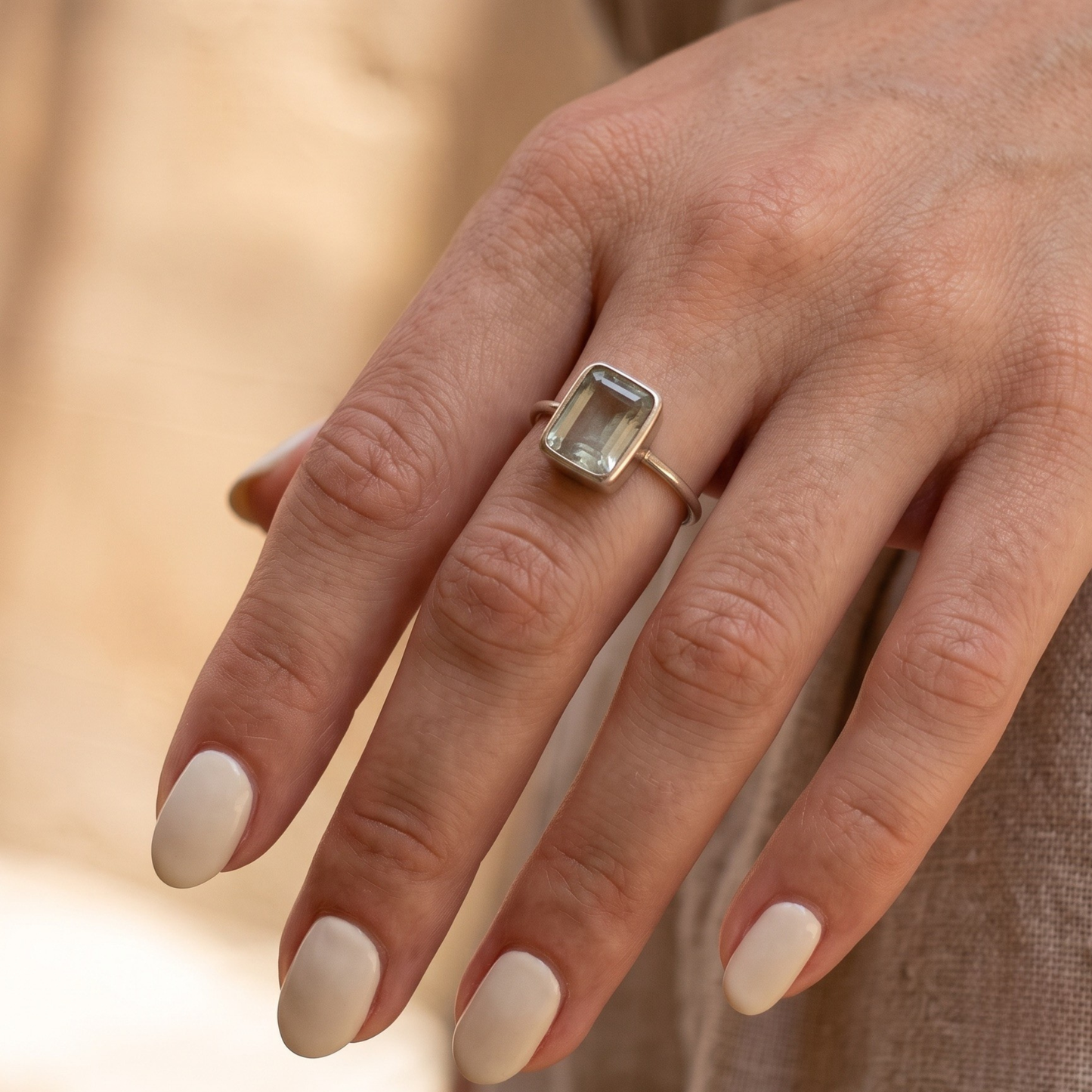 Aquamarine Ring