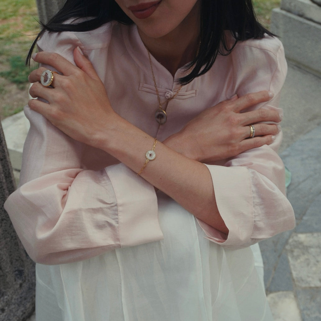 Tiny Rose | Brazalete Minimalista